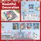 4 Packs Christmas Cute Animals Diamond Painting Kits Without Frame - 6x6 Inch
